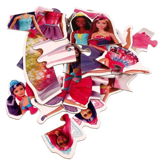 Макси-пазлы. Барби. Прекрасные феи. 150х180х40 мм. Умные игры