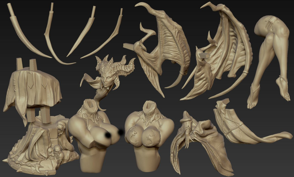 Фигурка Diablo диабло Demon Queen Lilith