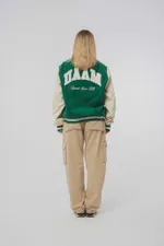 Купить Бомбер Колледж "Saint Exupery" Зеленый Бомбер Колледж "Saint Exupery" Зеленый