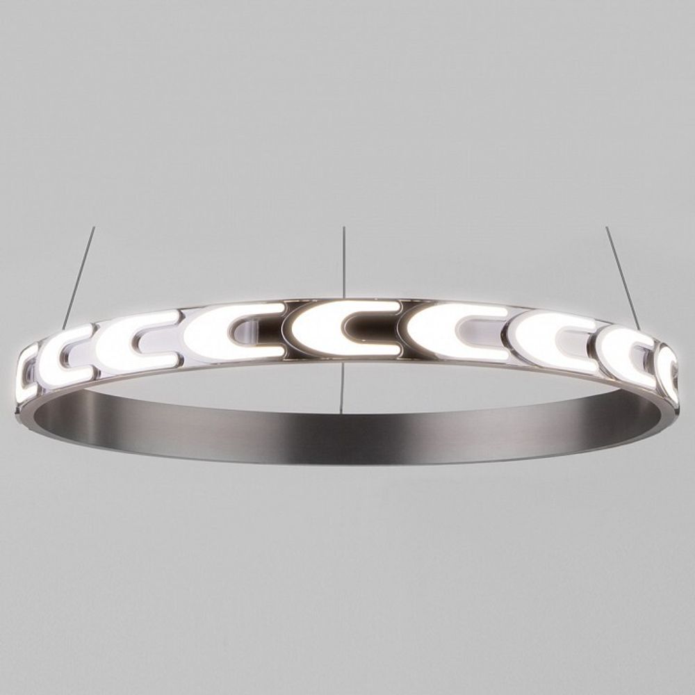 Подвесной светильник Eurosvet Chain 90164/1 сатин-никель