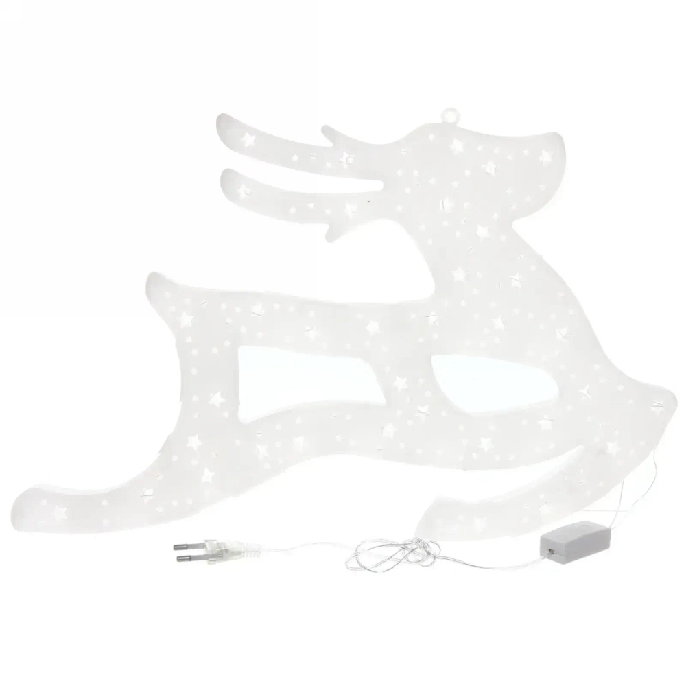 Фигура светодиодная 40см,»Олени» мультицвет