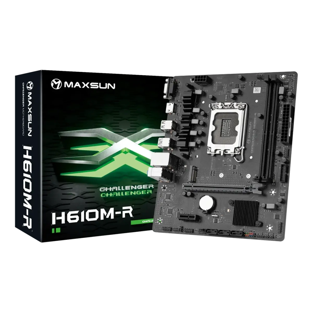 Материнская плата Maxsun MS-Challenger H610M-R (V2 Edition)