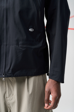 Куртка Nothomme Blue Monte Jingxing Waterproof Windbreaker "Cool Black"