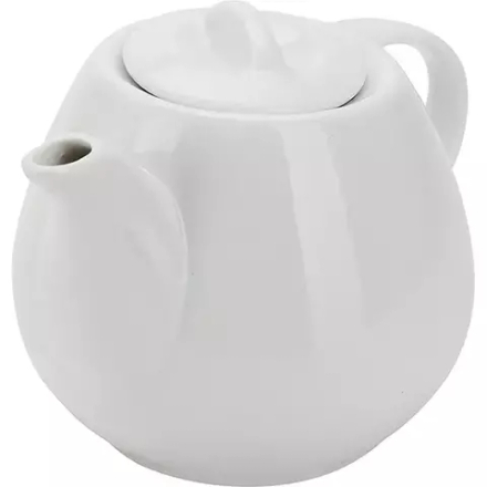 Чайник «Таир» фарфор 450мл белый
