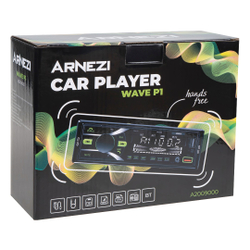 Автомагнитола ARNEZI Wave P1 4х25Вт (Bluetooth, FM, AUX, USB, TF) / A2009000