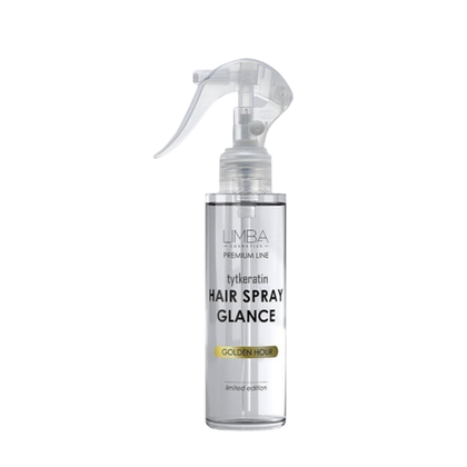 Limba ТЕРМОЗАЩИТА Spray Glance GOLDEN HOUR - Парфюмированный масляный спрей для волос Limited Edition Ягодно-Фруктовый