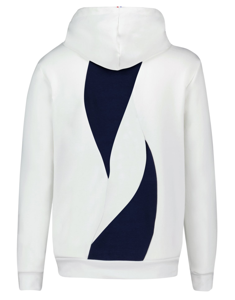 Мужская теннисная кофта Le Coq Sportif SAISON 1 Hoody N°1 SS23 - белый