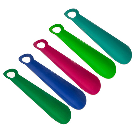 ФУКС Ложка для обуви металлическая цветная 20см