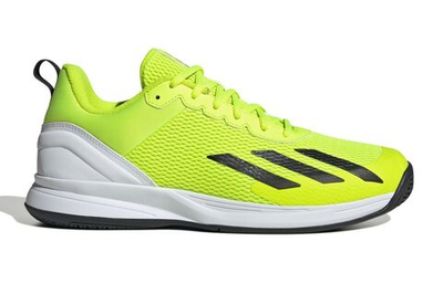 Мужские кроссовки теннисные Adidas Courtflash Speed - lucid lemon/core black/cloud white