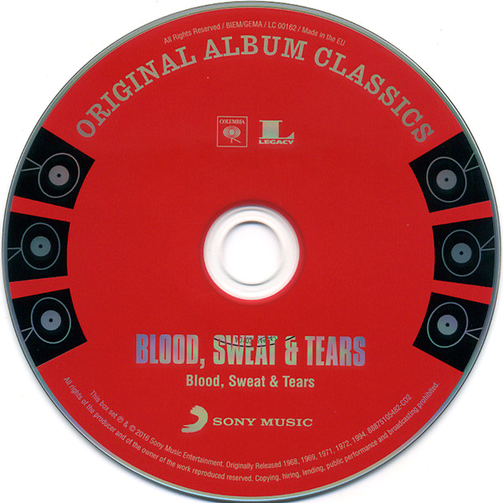Blood, Sweat & Tears / Original Album Classics (5CD)