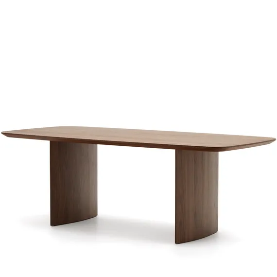 Стол обеденный Litto 240х100 см, шпон ореха
