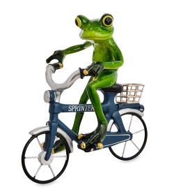 GAEM Art MN- 83 Фигурка «Лягушка-велосипедист»