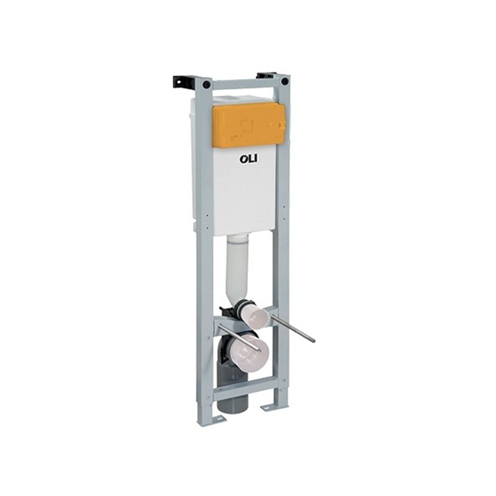 Узкая инсталляция для подвесного унитаза  Oli QUADRA Sanitarblock 30x115x18, механическая,   280490m купить