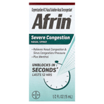 Afrin, Спрей для носа при сильной заложенности, 15 мл (1,2 жидк. унц.)