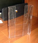 Карман буклетница А4 вертикальный КОА4 ос-гн 3