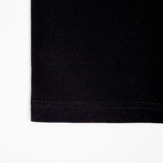 Купить футболку мужскую из хлопка цвет черный с доставкой по России