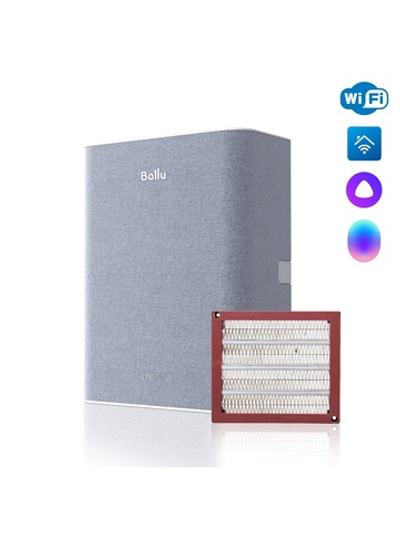 Очиститель воздуха приточный Ballu ONEAIR ASP-100H серый