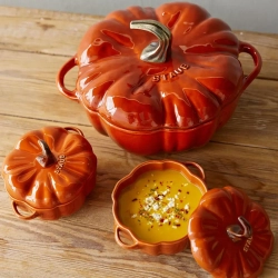 STAUB Мини-кокотница 500 мл 12 см тыква черная