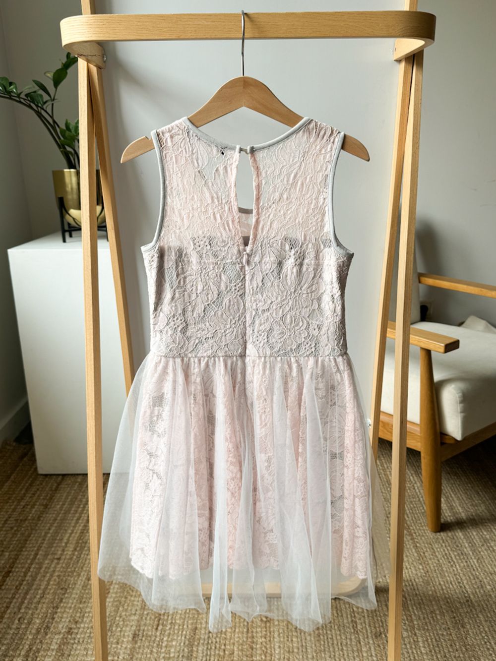 Кружевное платье Monnalisa, 128