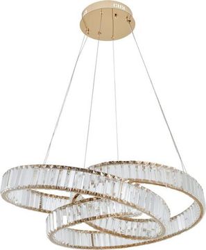 Люстра подвесная LED 100W 3000К-6500К 4020/03/08P золото Vintage Stilfort