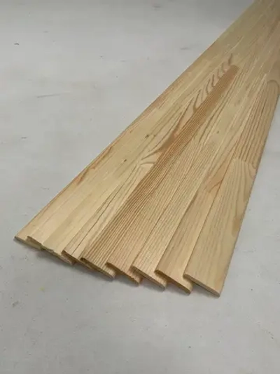 Раскладка деревянная, нащельник 6х40х2000 мм., Экстра сорт, 10 шт., сосна сращенная