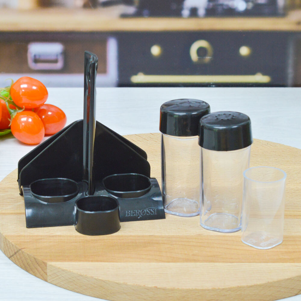 Набор для специй "Рондо" (черный)