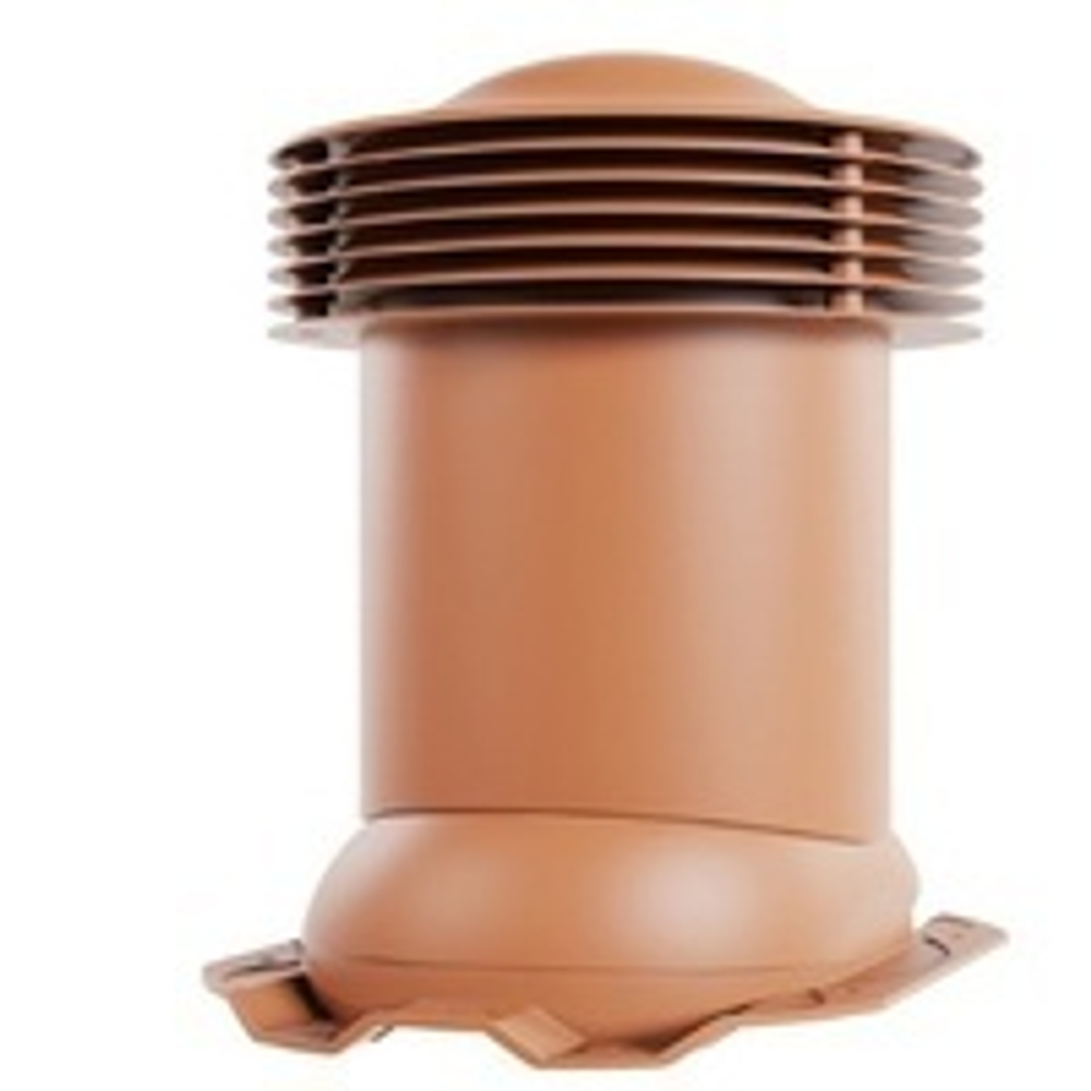 Труба вентиляционная Viotto D-110 H-550 для профнастила С20 RAL7024 утепленная