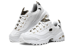 Skechers D"Lites Low Dad Shoes Gs White Women"s