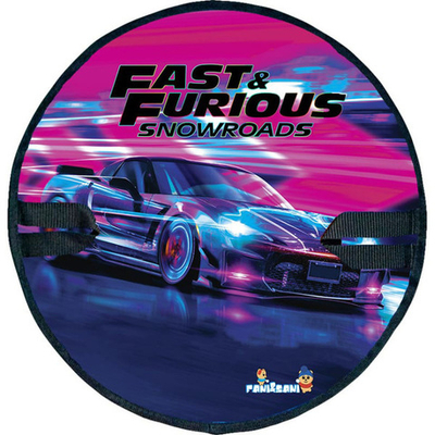 Ледянка мягкая круглая 35 см «Машина»