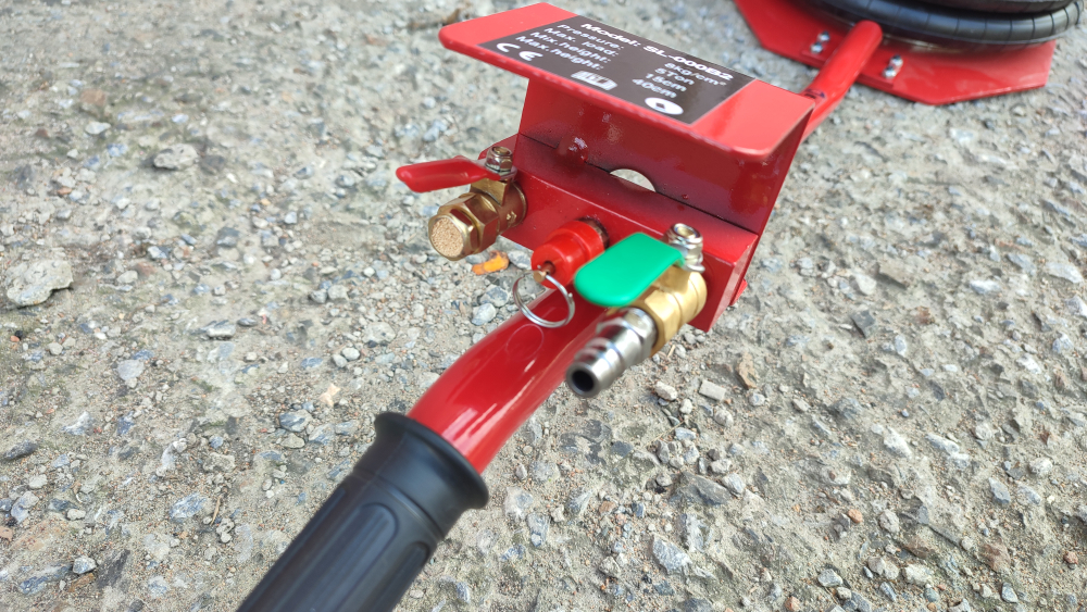 Пневматический домкрат 5 тонн