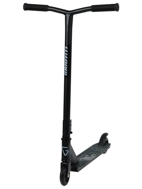 Самокат трюковый GRAFFITI, колеса PU/алюминий 100 мм, ABEC 9, жесткость 85А