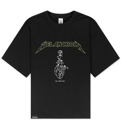 Футболка HAIDED MELANCHOLY, черный
