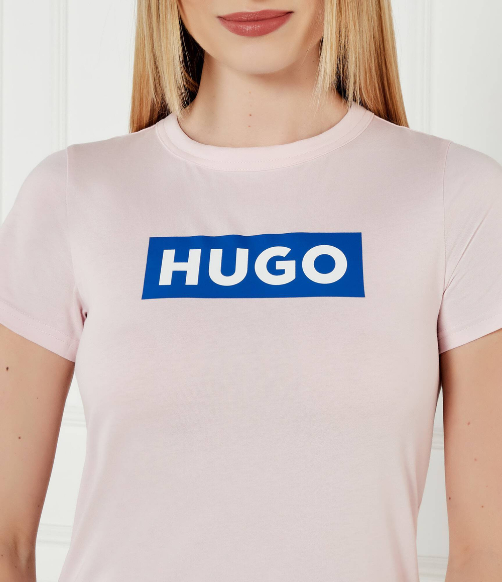 Футболка Hugo Blue - пудро-розовый(50510772)
