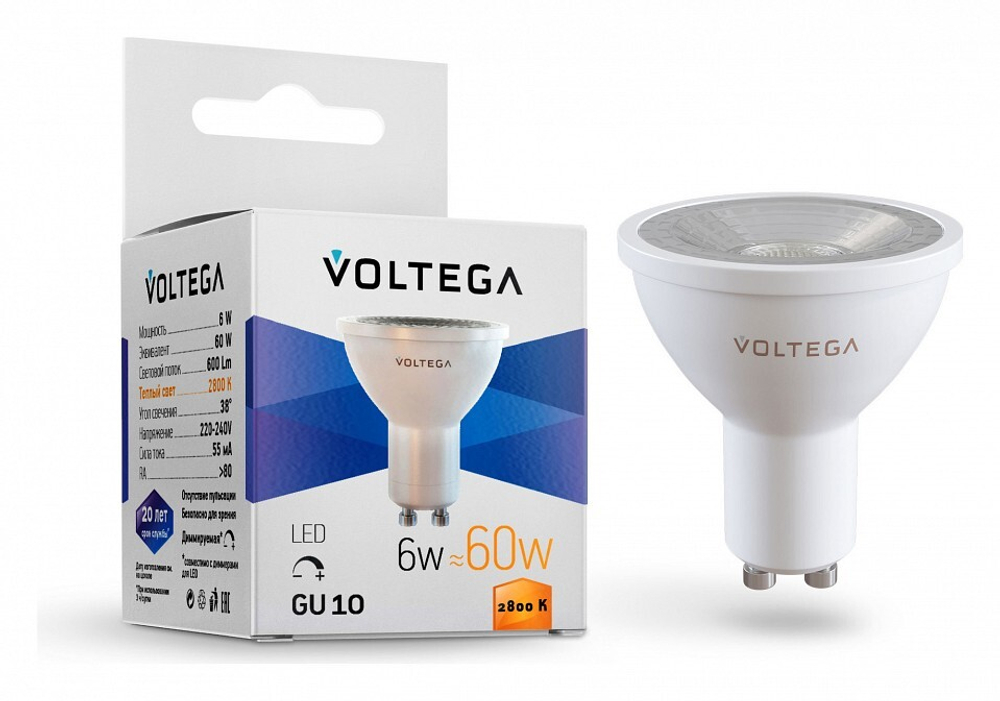 Лампа светодиодная Voltega 7108