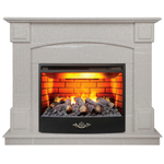 Каминокомплект Real Flame Carolina 24/25,5 WT-F714 с очагом 3D Firestar 25,5