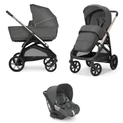 Коляска Inglesina Aptica 3 в 1 Velvet Grey Darwin i-Size