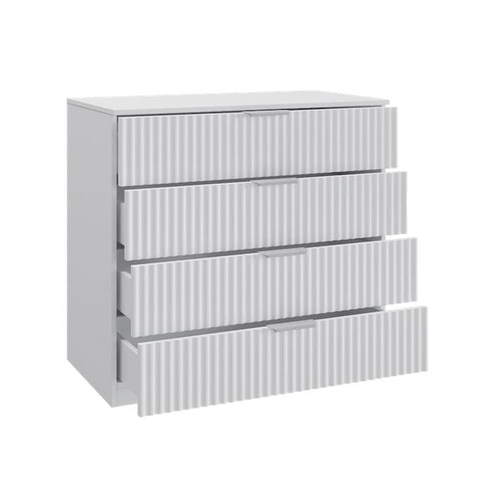 Комод Валенсия - 4, белый