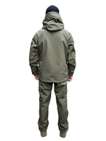 Костюм демисезонный Вожак 105 Форест SoftShell олива, мембранный