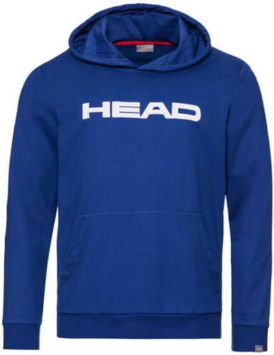 Кофта для мальчика теннисная Head Club Byron Hoodie JR - royal blue/white