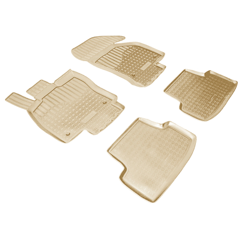 Ковры в салон Norplast/Unidec для Volkswagen Golf VII (-) Бежевый, арт.NPA11-C95-170-1-B