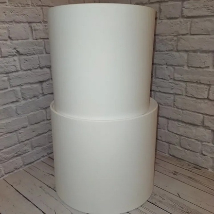 Коробка БЕЗ КРЫШКИ 18*18 БЕЛЫЙ