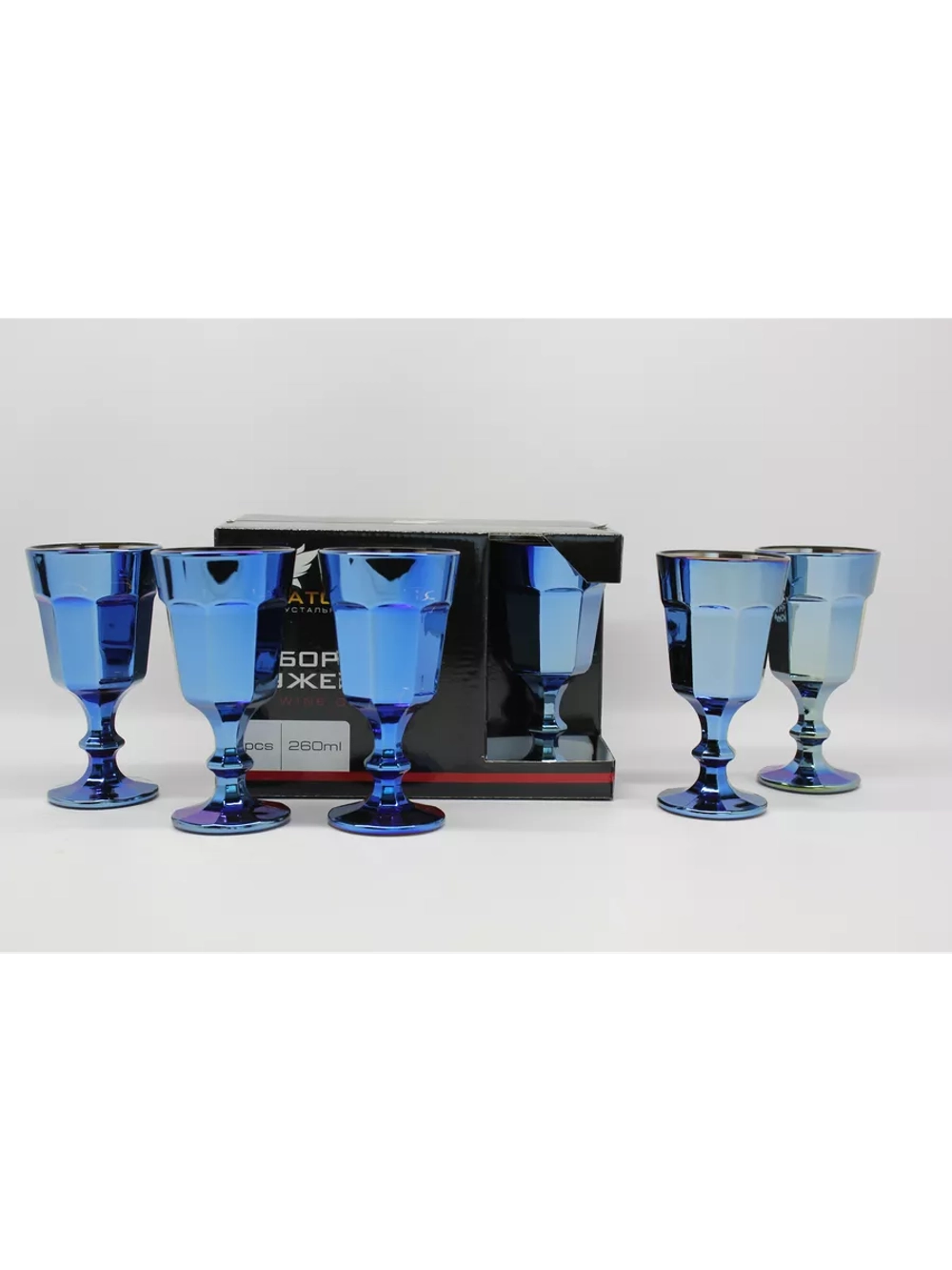 Фужеры для вина " Лазурит"