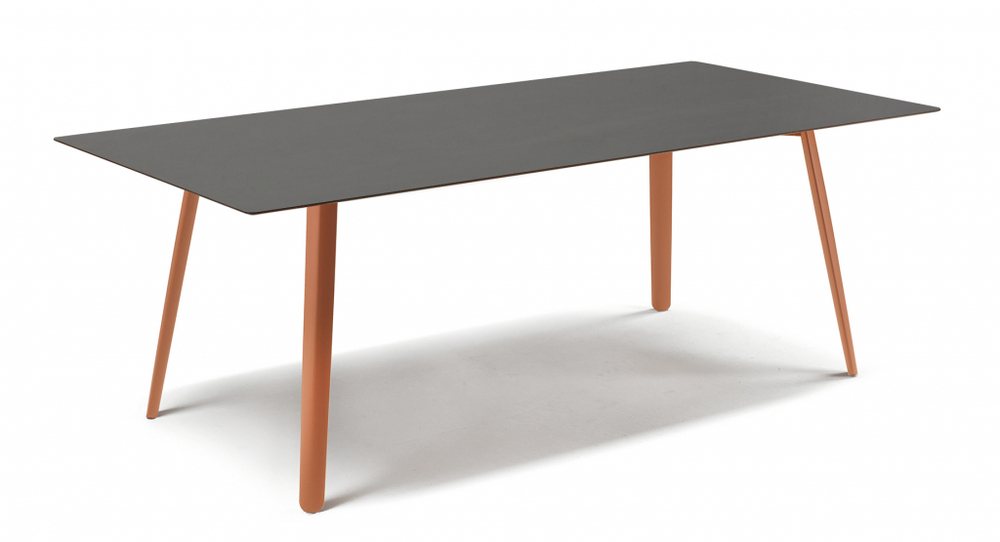 Стол ламинированный Scab Design Squid, терракотовый, антрацит