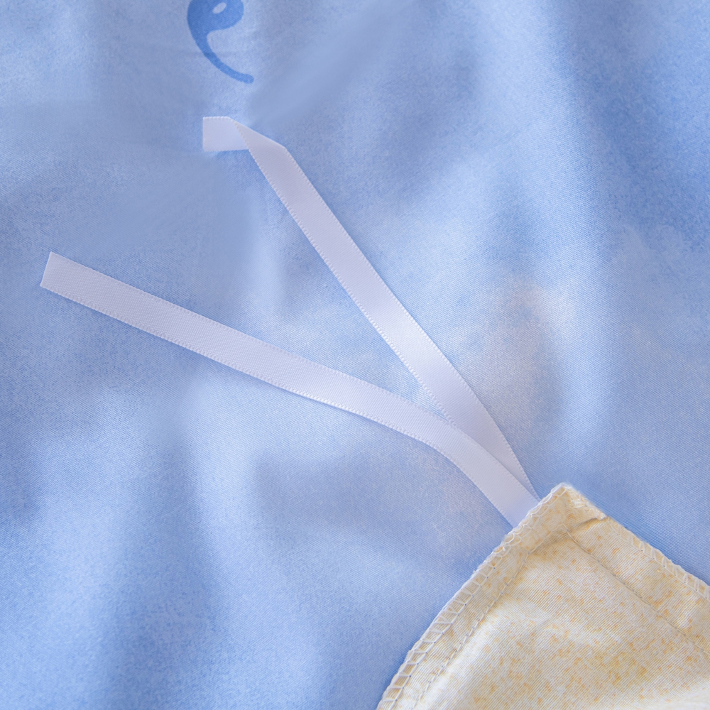 КПБ на резинке Сатин Люкс KIDS CDKR081, 1.5 спальный, наволочки 50-70 1 шт, простынь 160*200*25