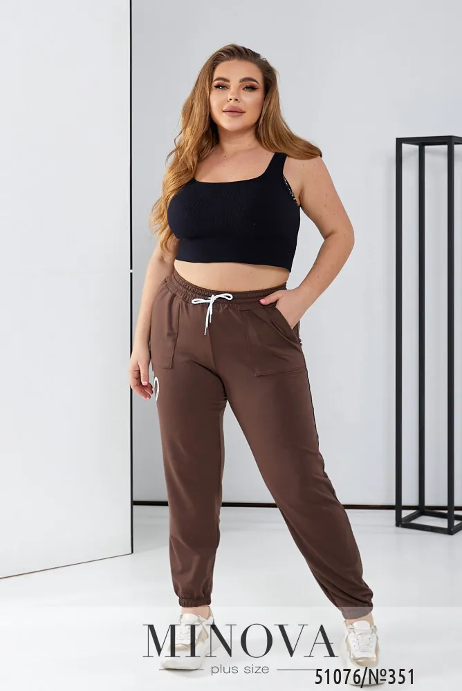 Штаны 351-шоколадный Minova