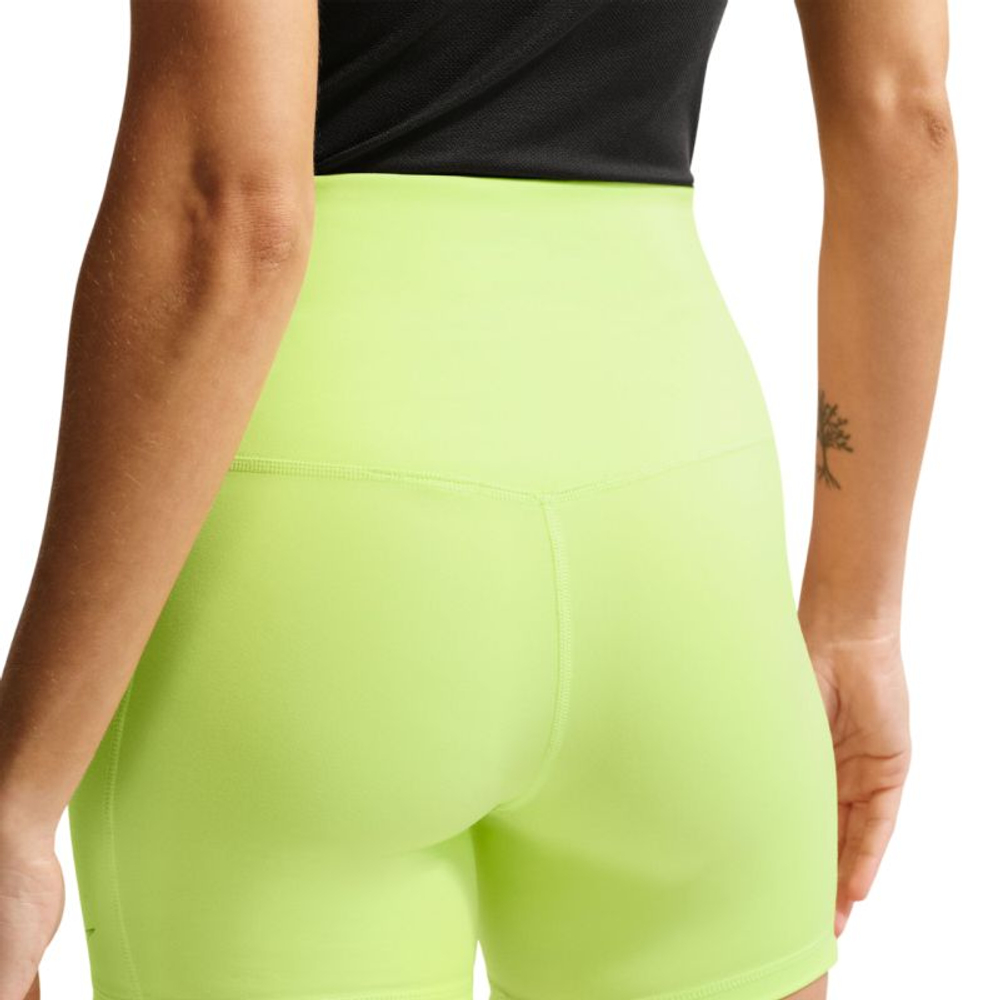 Женские теннисные шорты Nike Court Dri-Fit Ball - light lemon twist/black