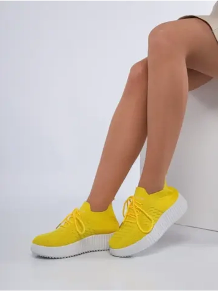 Слипоны на высокой подошве мокасины летние текстильные