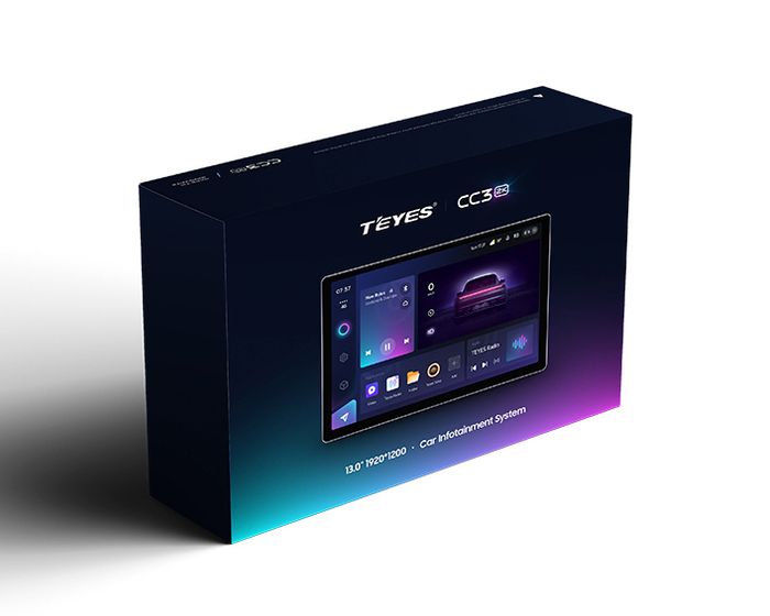 Магнитола для Sollers SF1 2025+ (рамка большая) - Teyes CC3-2K-360 монитор 13" 2K QLED на Android 10, Быстрая, CarPlay, 4G SIM-слот, 4 камеры в комплекте