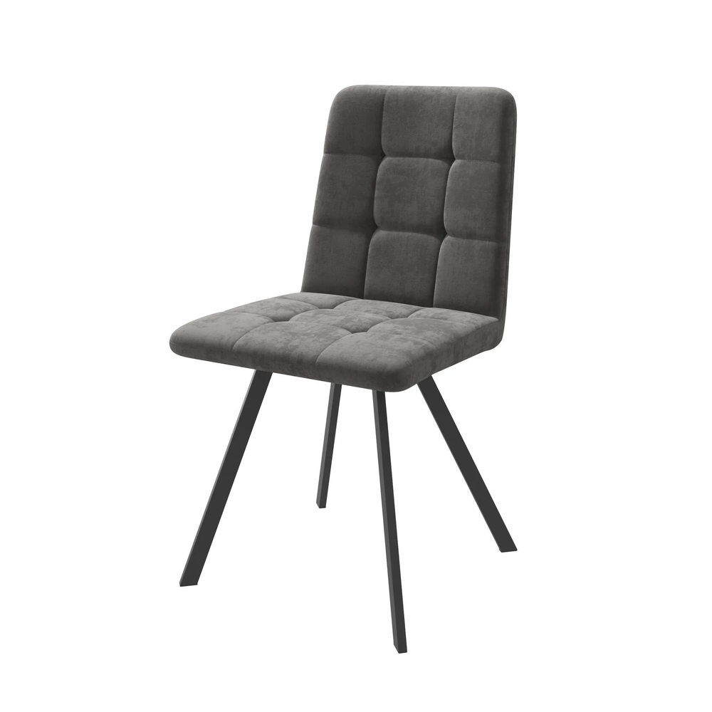 Стул ROMMY, b28 ANTRACITE LUX/ЧЕРНЫЙ