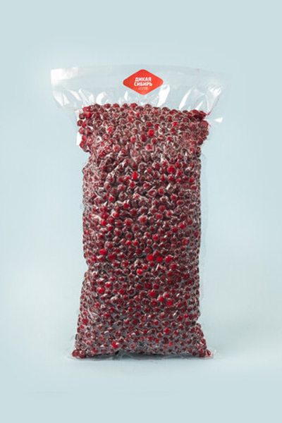 Брусника замороженная вакуум пакет 1 кг